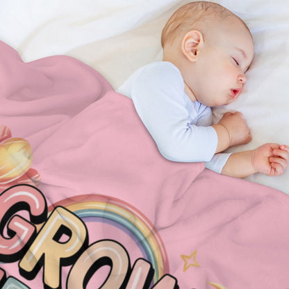 Inspirational Blanket - Grow Through What You Go