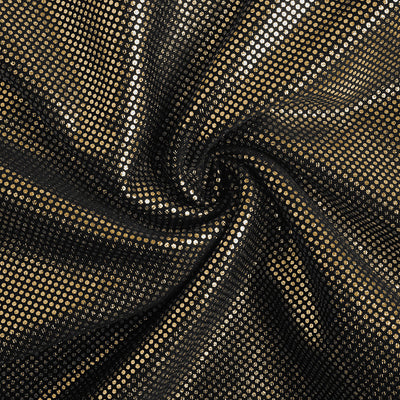 Deep V-neck Gathered Mini Dress - Classic Golden Long Sleeve