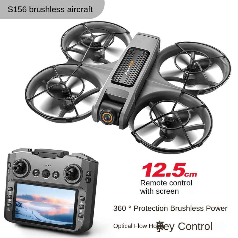 S156 Brushless RC Drone with Screen - FPV HD Camera