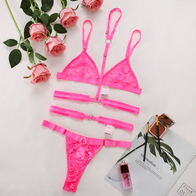 Night Club Hot Girl Temptation - Three Piece Set