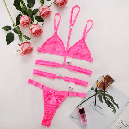 Night Club Hot Girl Temptation - Three Piece Set