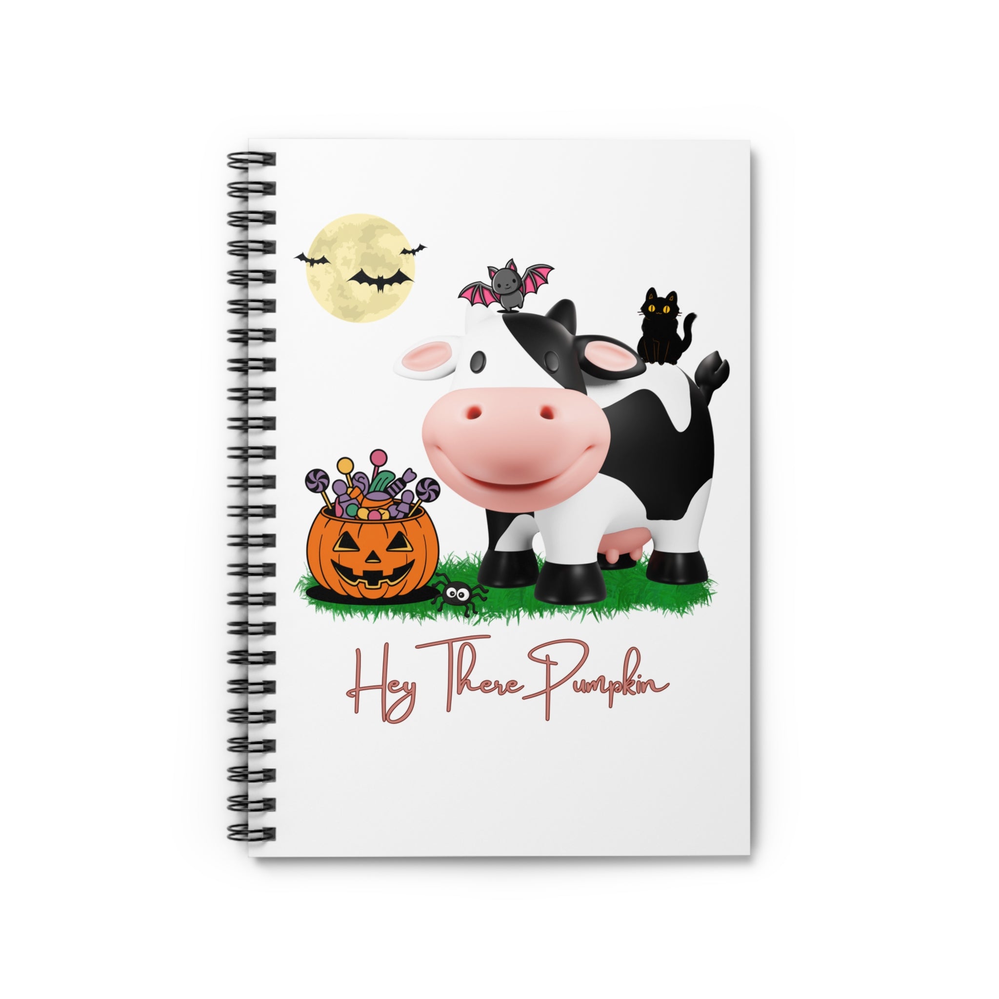 Hey There Pumpkin Spiral Notebook