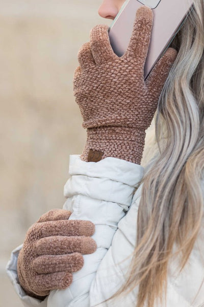CC Chenille Touch Gloves - Fashions Envy
