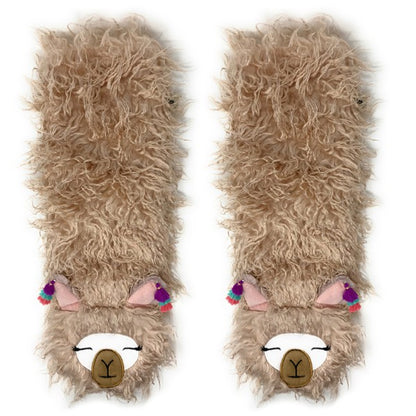 Llama Llama - Women's House Sherpa Slipper Socks