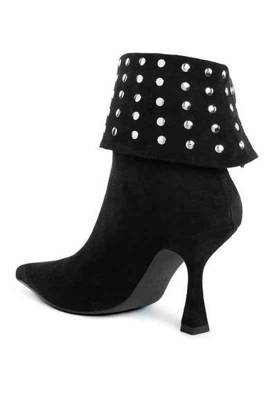 Kolara Studded Foldover Boots