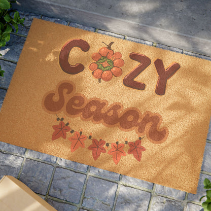 Cozy Season Fall Harvest Doormat