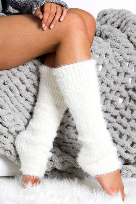 Buttery Soft Eyelash Leg Warmers