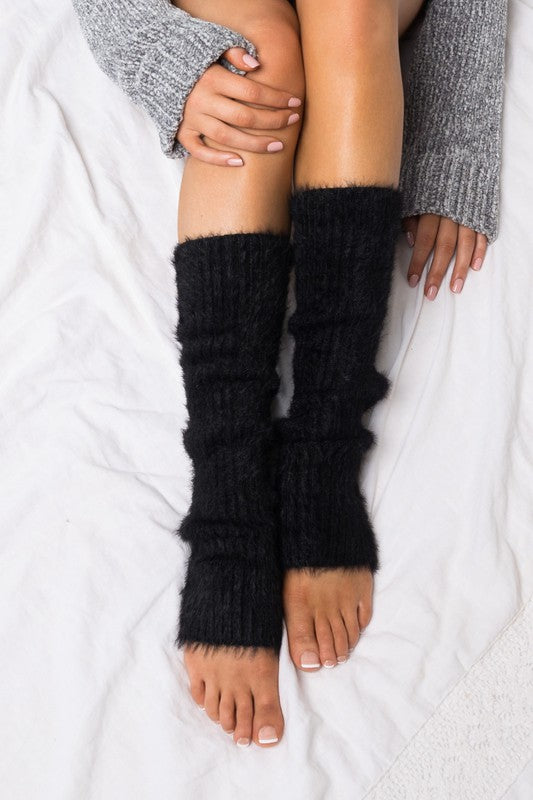 Buttery Soft Eyelash Leg Warmers