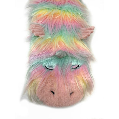 Funky Unicorn - Women's Cozy Sherpa Slipper Socks