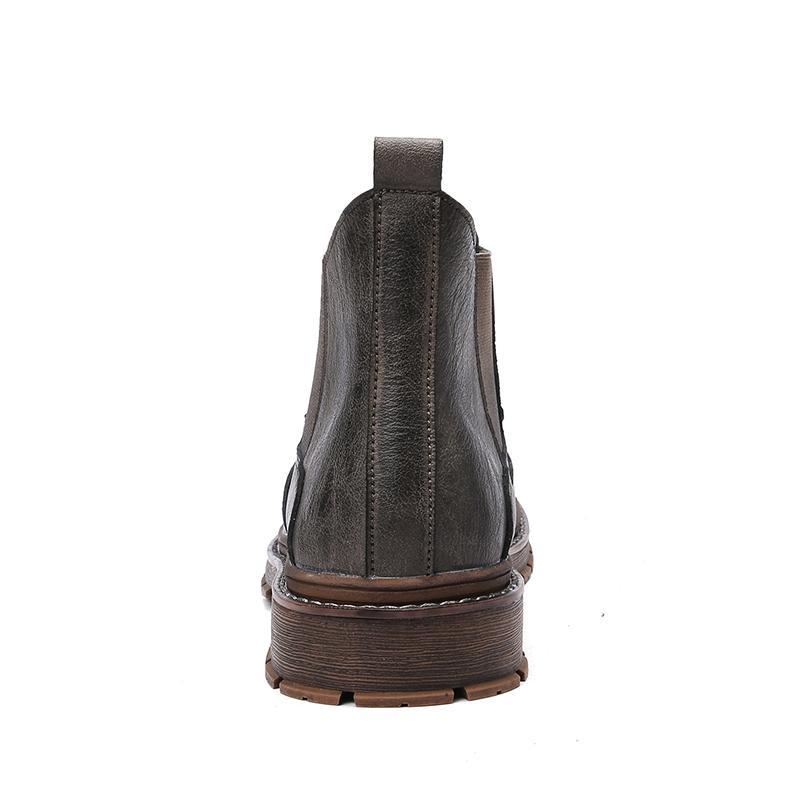El Capo Leather Genuine Leather Boots