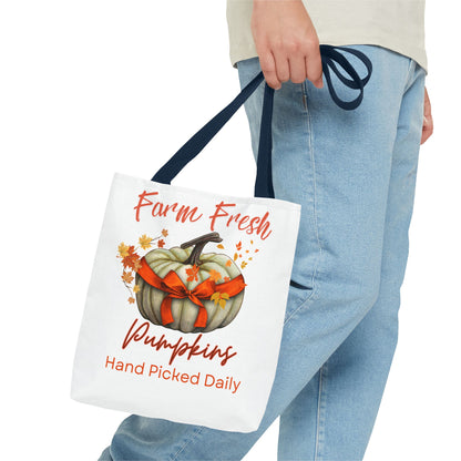 Farm Fresh Pumpkins Tote Bag