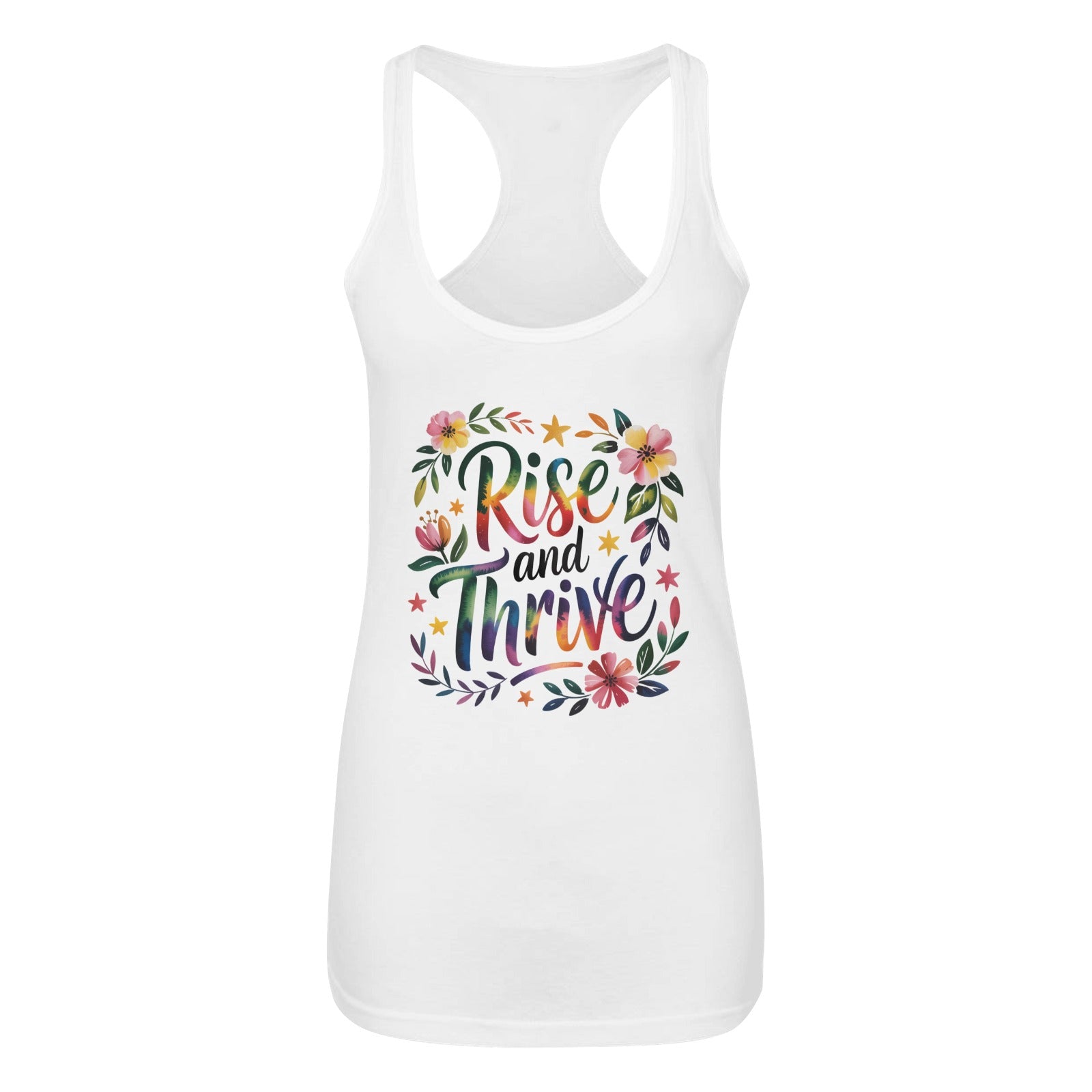 Inspirational Tank Top - Rise and Thrive