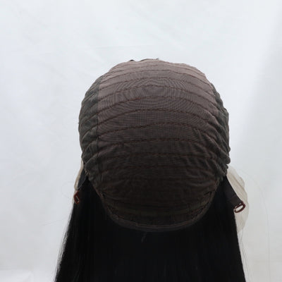 13*3" Lace Front Wigs Synthetic Long Straight 24" 130% Density - Fashions Envy