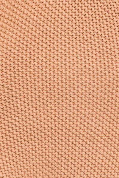 Criss-Cross Back Halter Crochet Knit Top