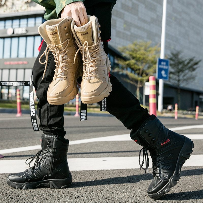 High-top Athletic Outdoor Hiking Shoes Boots