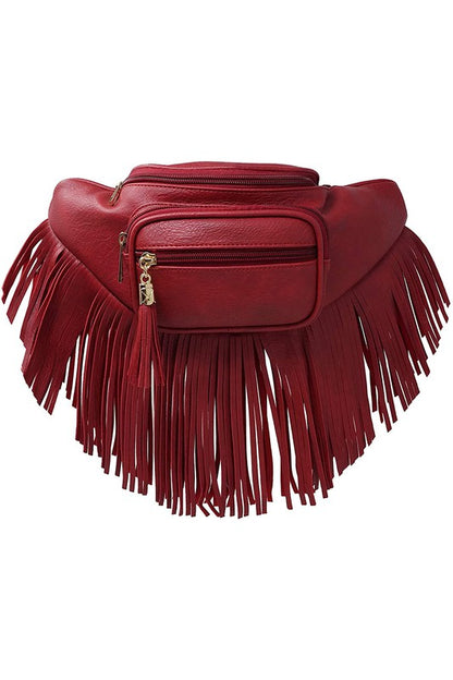 Fashion Fringe Tassel Fanny Pack Waist Bag