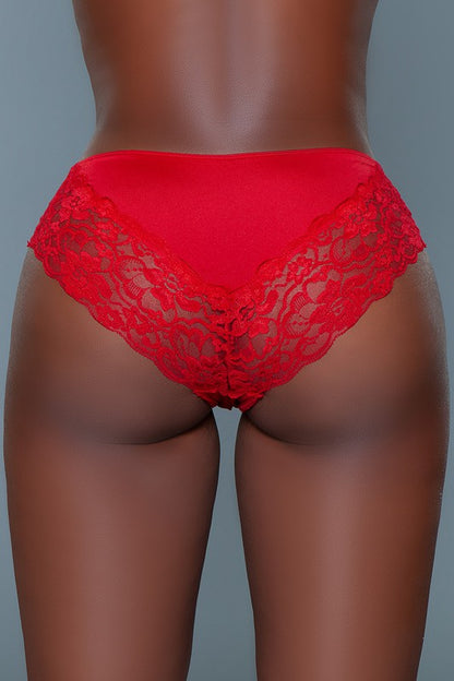 Lace Mid Rise Arlo Bikini Panty 3 Pack