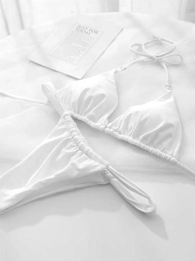 Split Bikini Set - Two-Piece Swimsuit