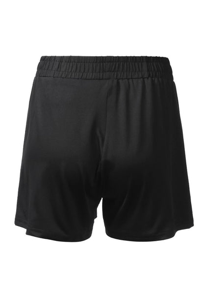 High Kicks Solid Cotton Mid-Rise Shorts