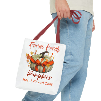 Farm Fresh Pumpkins Tote Bag