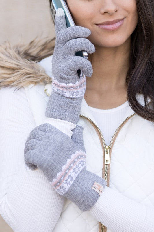 Nordic Accent Touch Gloves