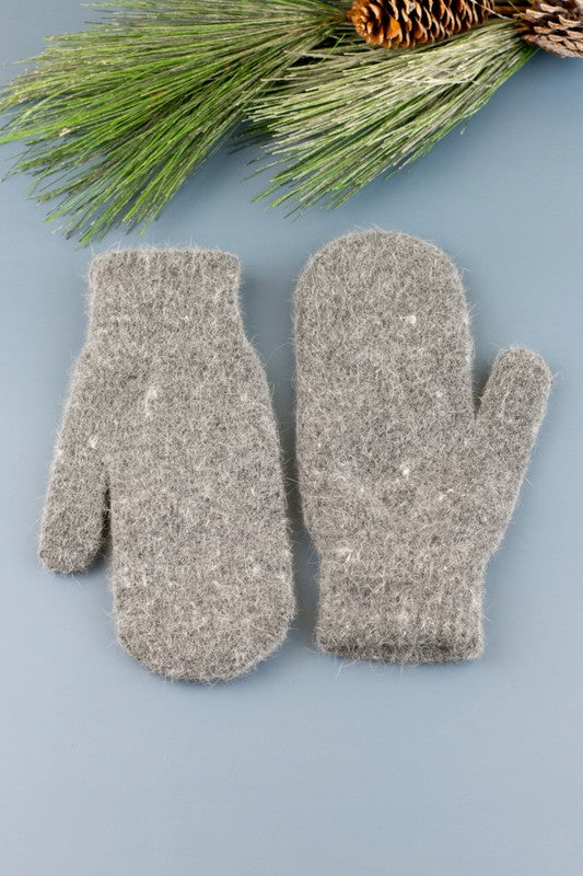 Everyday Cozy Fuzzy Lined Mittens