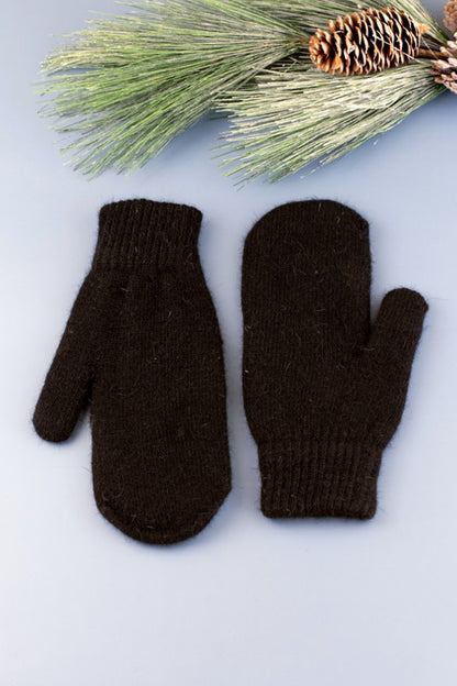 Everyday Cozy Fuzzy Lined Mittens