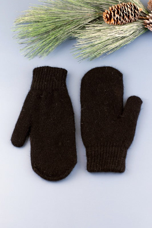 Everyday Cozy Fuzzy Lined Mittens