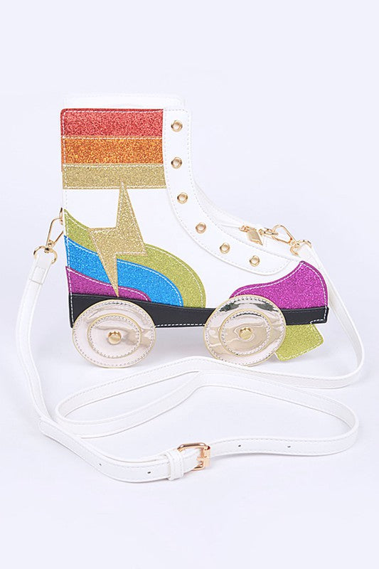 Iconic Roller Skate Shoe Swing Bag