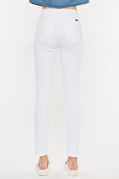 High Rise Ankle Skinny Jeans - Fashions Envy