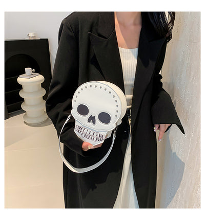Skull Bag - Halloween Crossbody Shoulder Purse