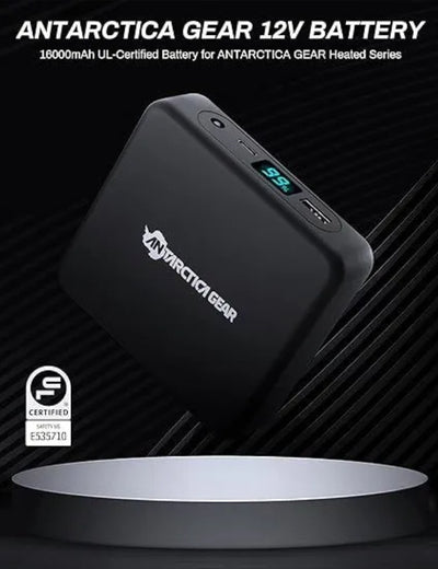 Heated Ski Jacket - 12V Battery 5 Zone Men's Winter Coat - Fashions Envy