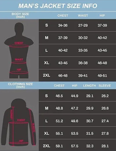 Heated Ski Jacket - 12V Battery 5 Zone Men's Winter Coat - Fashions Envy