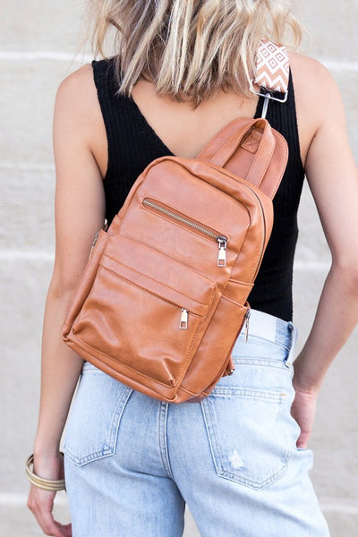 Alba Convertible Backpack Sling - Fashions Envy