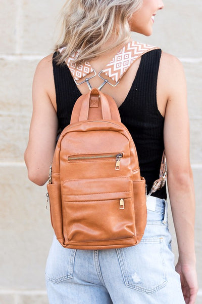 Alba Convertible Backpack Sling - Fashions Envy