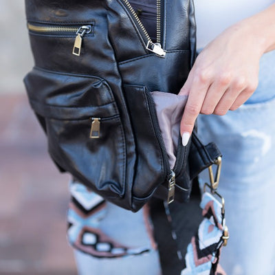 Alba Convertible Backpack Sling - Fashions Envy