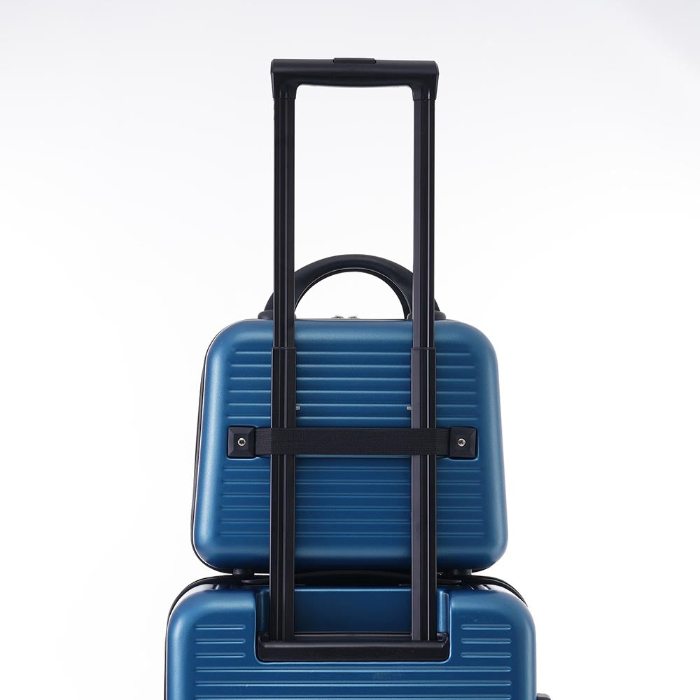 20-Inch Carry-on Luggage with Front Pocket, USB Port, and Carrying Case - Peacock Blue_7