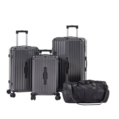 4-Piece Luggage Set Travel Bag - Dark Grey_0