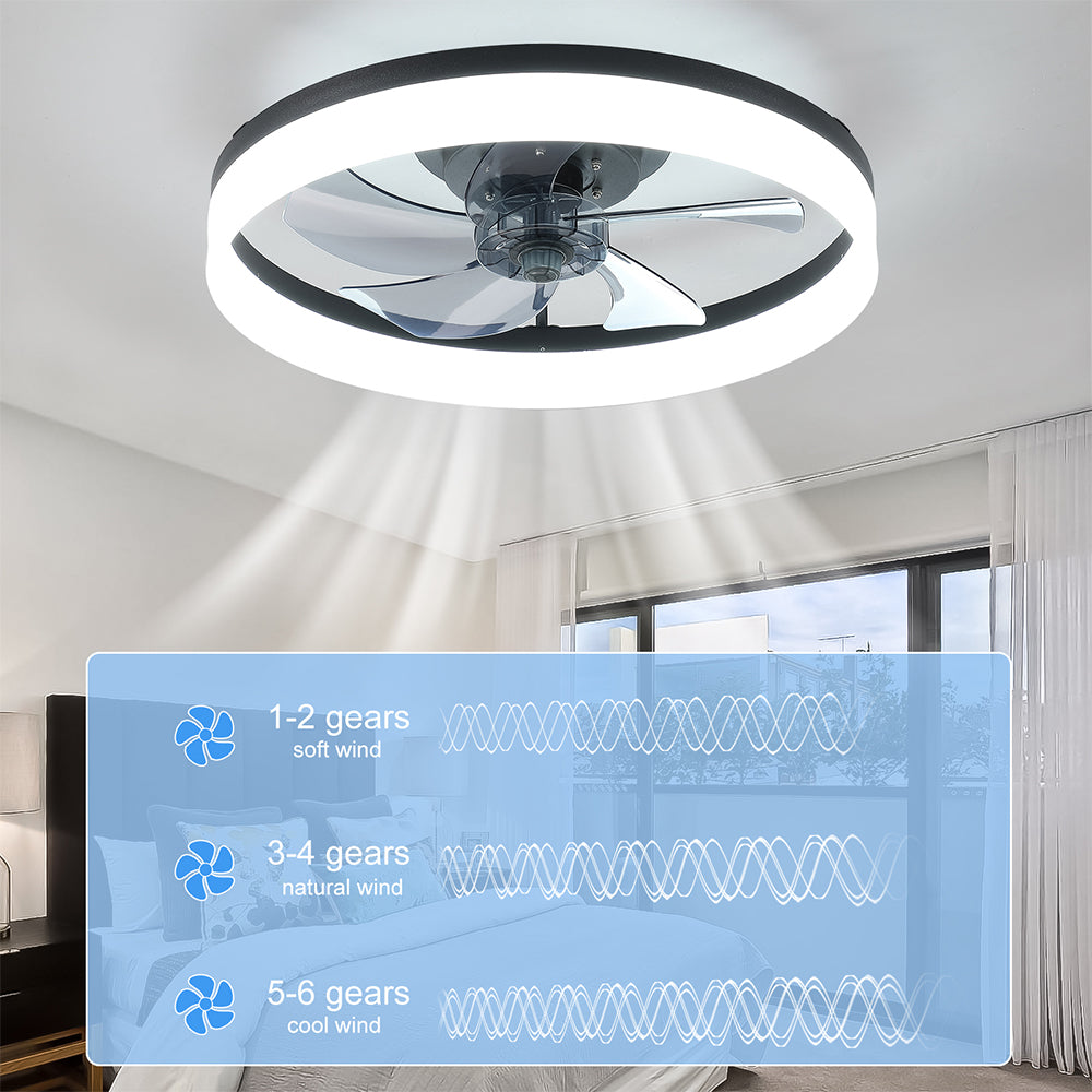 Ceiling Fan with Lights Dimmable LED_4