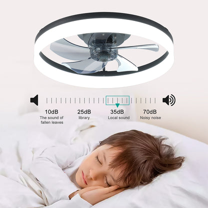 Ceiling Fan with Lights Dimmable LED_2