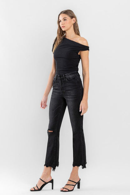 High Rise Ankle Length  Bootcut Jeans