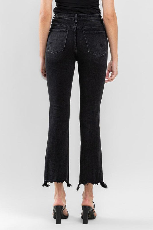 High Rise Ankle Length  Bootcut Jeans