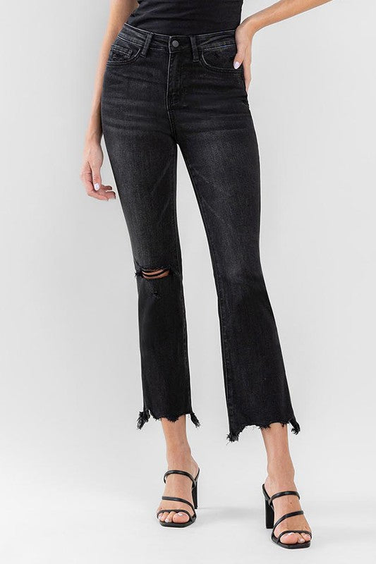 High Rise Ankle Length  Bootcut Jeans