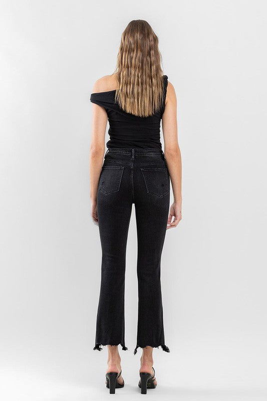 High Rise Ankle Length  Bootcut Jeans