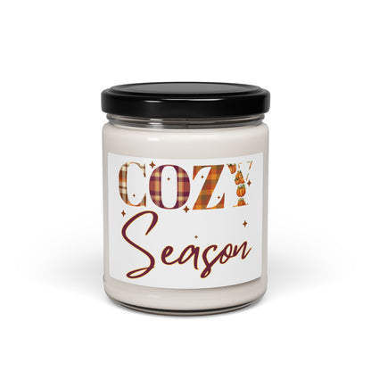 Cozy Season Apple Harvest Scented 9oz Soy Candle