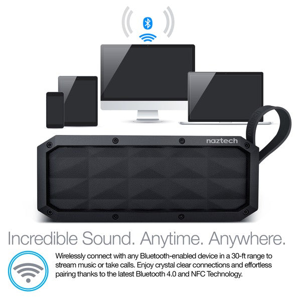 Naztech SoundBrick Indoor/Outdoor Portable Speaker