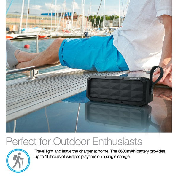 Naztech SoundBrick Indoor/Outdoor Portable Speaker