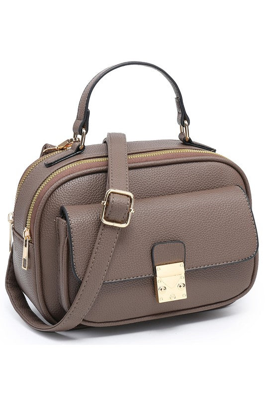 Top Handle Crossbody Bag