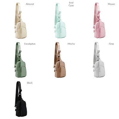 Pippa Reversible Nylon Sling Bag - Fashions Envy