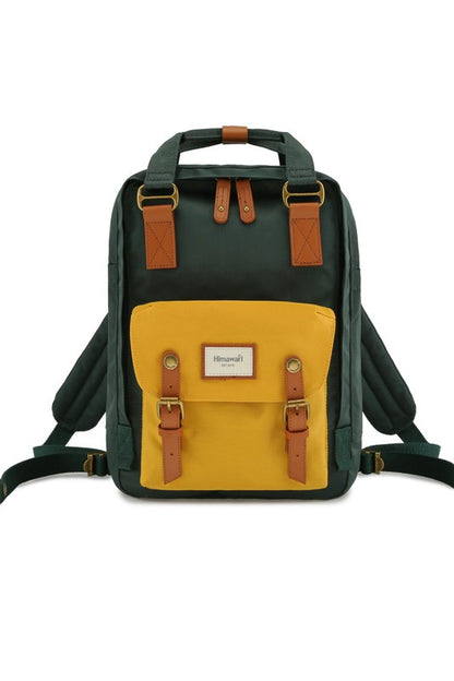 Water Resistant Vintage Look Multi Pocket Backpack